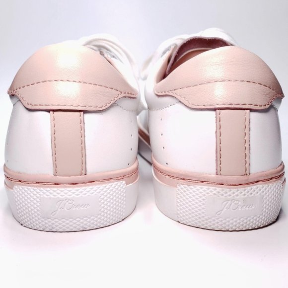 J. Crew Saturday Sneaker White Leather Casual Sz 7 - Picture 3 of 12